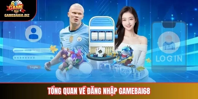 Tổng quan về đăng nhập Gamebai68