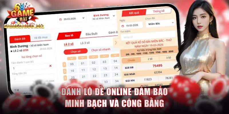 Lô Đề Trực Tuyến - Đặt Số Chuẩn 99% Ăn Thưởng Tới 1:99 2 Đánh lô đề online đảm bảo minh bạch và công bằng