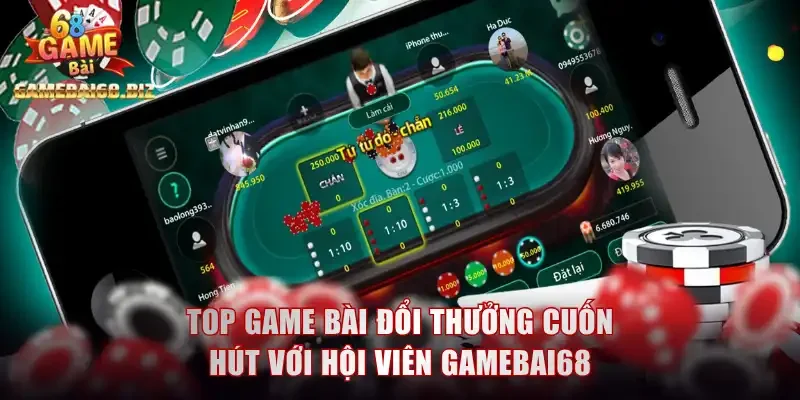 Top game bài đổi thưởng